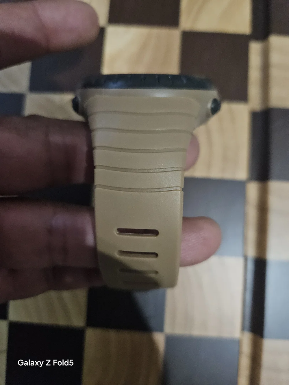 Activa Digital Sport Watch in Tan and Black